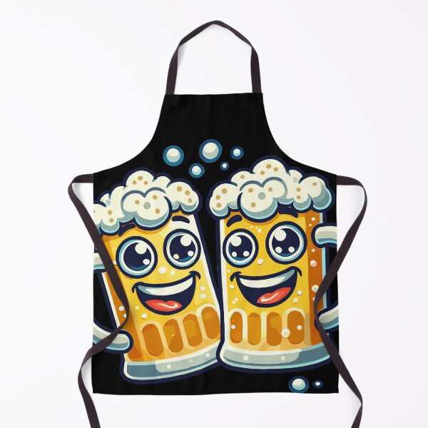 Item preview, Brew Crew: Playful Beer Mugs Toasting Together designed and sold by ArtfulHunter.