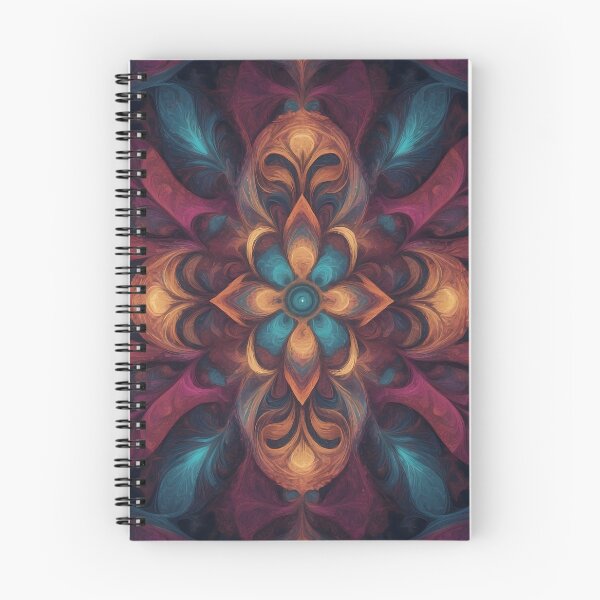 Item preview, Geometric Fractal Digital Art Pattern designed and sold by BrickXSq.