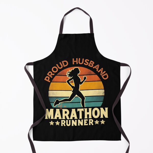 Item preview, Proud Husband Of a Marathon Runner Retro Vintage designed and sold by PantatKiller.