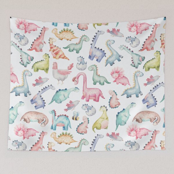 Item preview, Cute Baby Dinosaur Pattern designed and sold by LMStudioDesigns.