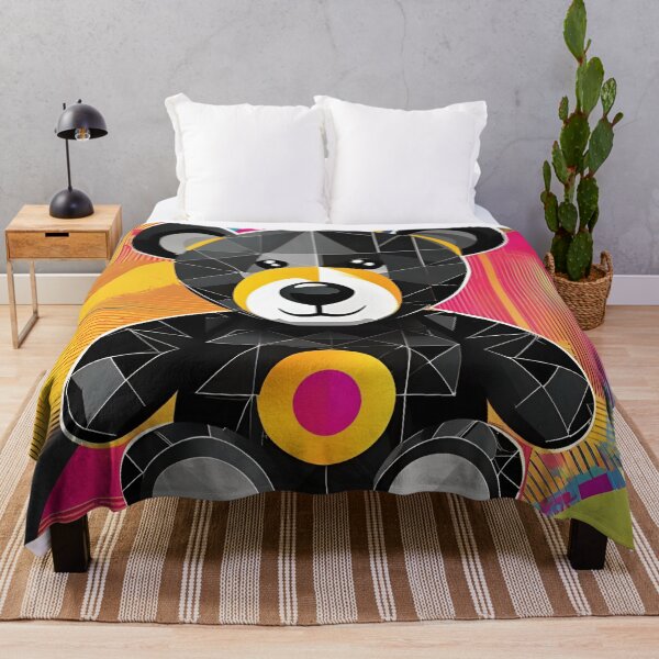 Item preview, Geometric Teddy Bear designed and sold by UNK-Fatigues.