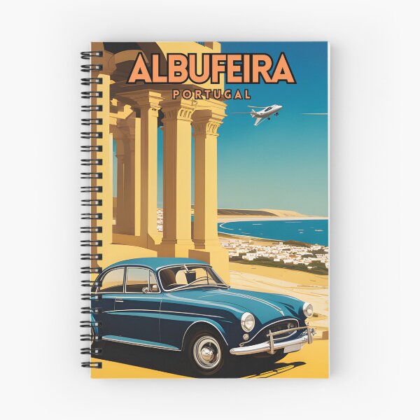 Item preview, Albufeira Retro Art Poster designed and sold by ZionPosteria.