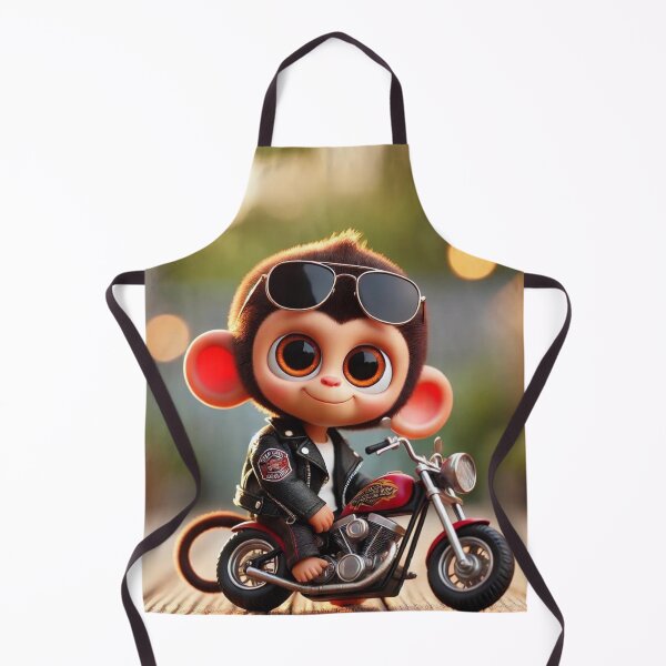 Item preview, Monkey Biker Buddy designed and sold by Sillytoe.