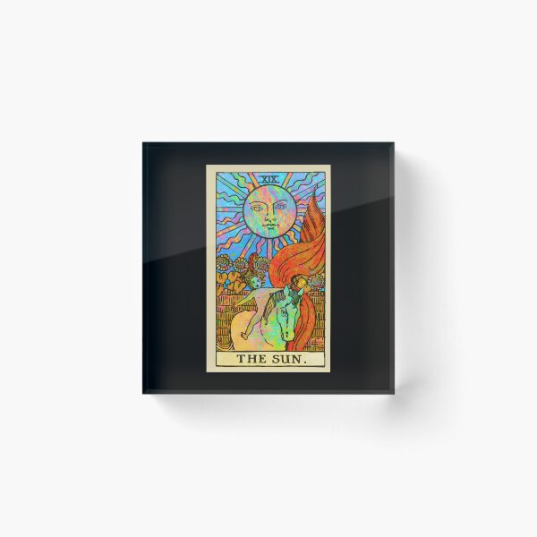 Item preview, 110 Psychedelic Tarot Rainbow Sun	 designed and sold by JeannieDMorris.