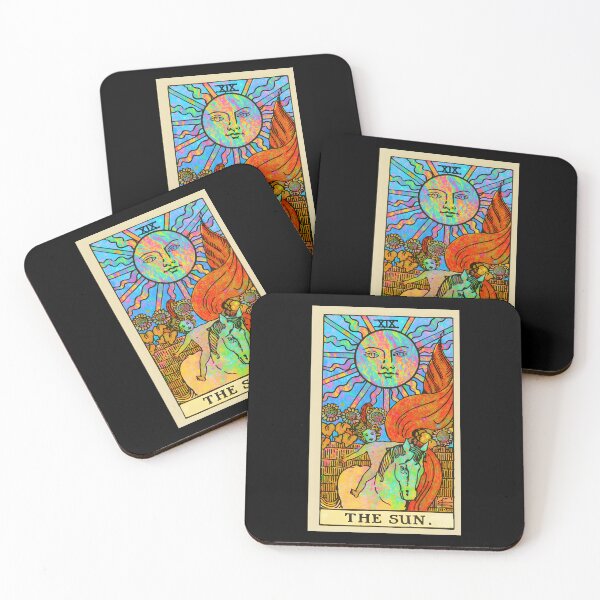 Item preview, 110 Psychedelic Tarot Rainbow Sun	 designed and sold by JeannieDMorris.