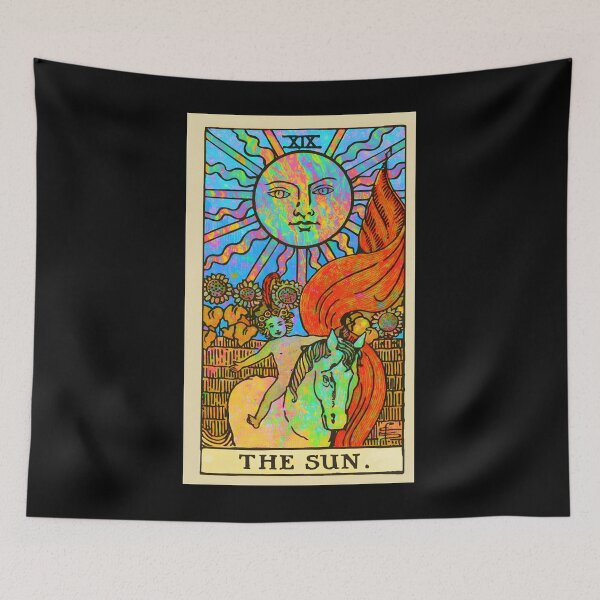 Item preview, 110 Psychedelic Tarot Rainbow Sun	 designed and sold by JeannieDMorris.
