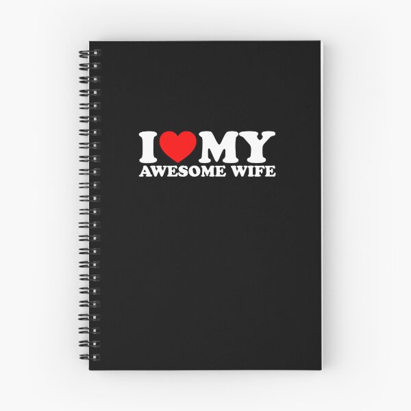 Item preview, I Love My Awesome Wife designed and sold by ArtPodium.