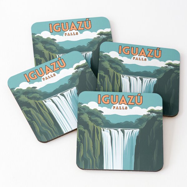 Item preview, Iguazu Falls Vintage designed and sold by ZionPosteria.
