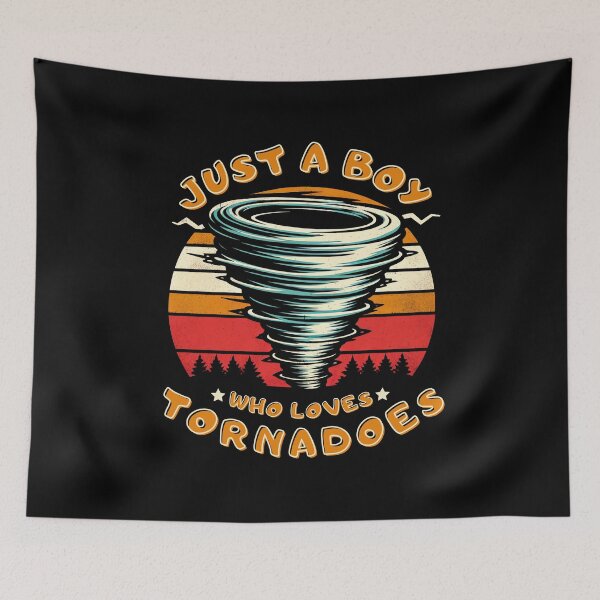 Item preview, Just A Boy Who Loves Tornadoes Hurricane Chaser Enthusiast designed and sold by PantatKiller.