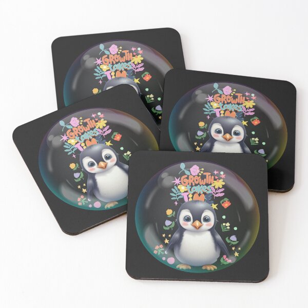 Item preview, Cute baby penguin - Growth takes time  designed and sold by penguinarchives.