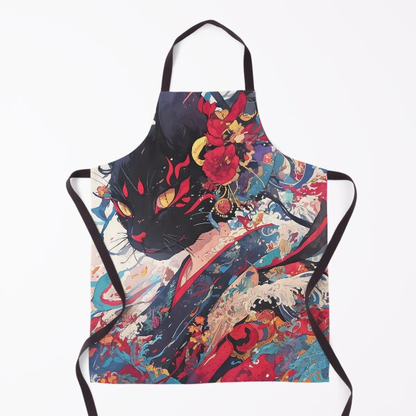 Item preview, Mystic Feline Elegance: A Floral Fantasy designed and sold by Cat-Wave-Dream.