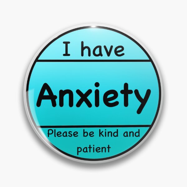 Item preview, I have Anxiety designed and sold by SoniCreatesArt.