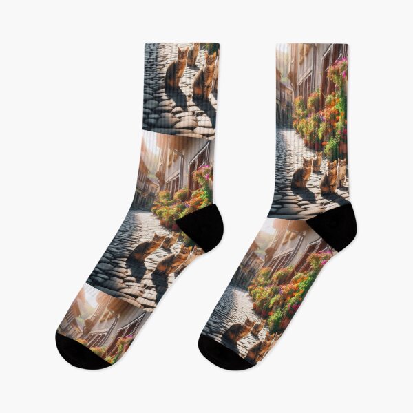 Item preview, Street Cats Realistic style designed and sold by AIrtisticPrints.