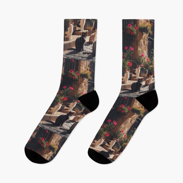 Item preview, Street Cats Realistic style designed and sold by AIrtisticPrints.