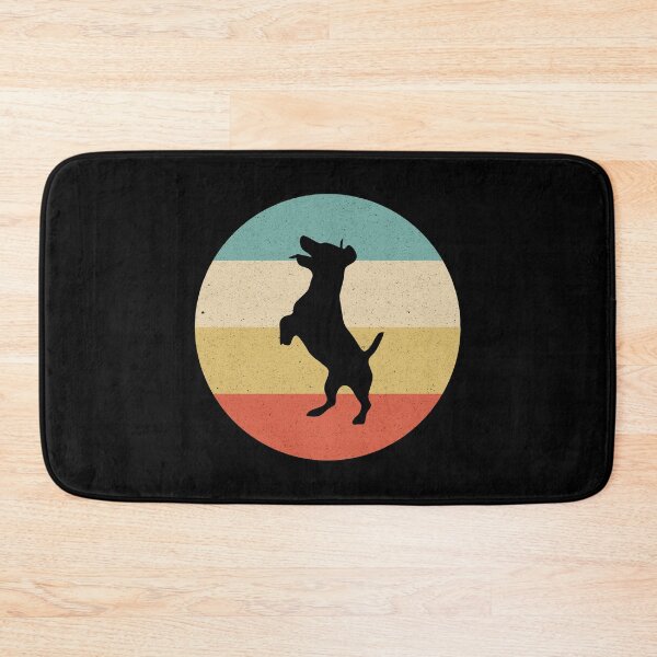 Item preview, Worn Retro Style Jack Russell Terrier Horizontal Design designed and sold by kakarikihill.