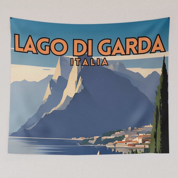 Item preview, Lago di Garda Italia designed and sold by ZionPosteria.