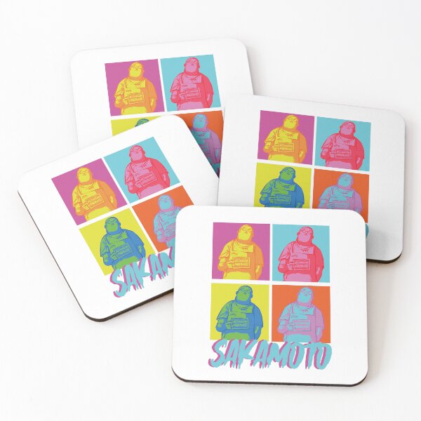 SAKAMOTO DAYS: SAKAMOTO WARHOL Coasters (Set of 4)