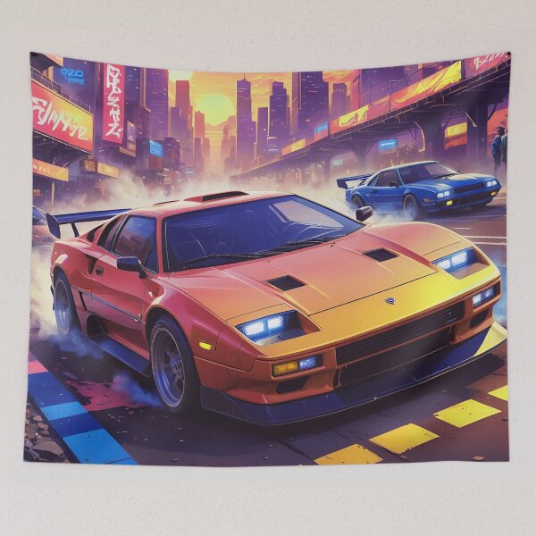 Item preview, Cool Classic Vintage Street Racing Sports Car designed and sold by TheArtOfPat.