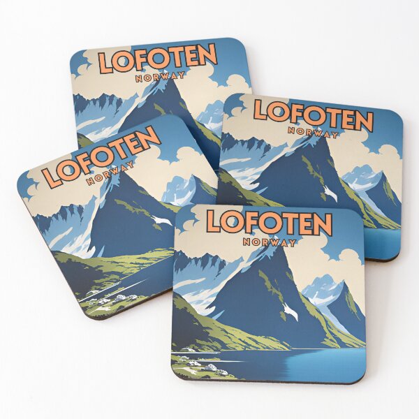 Item preview, Lofoten Norway Vintage designed and sold by ZionPosteria.
