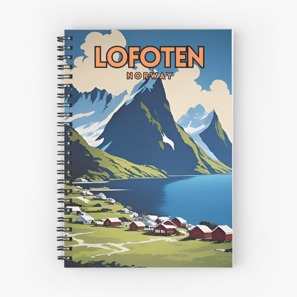 Item preview, Lofoten Norway Vintage designed and sold by ZionPosteria.