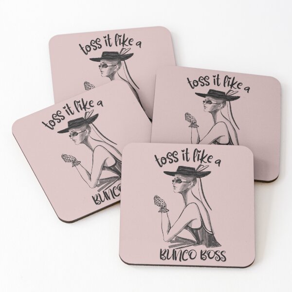 Item preview, Toss It Like A Bunco Boss Vintage Dice Game for Women designed and sold by SunfullyYours.
