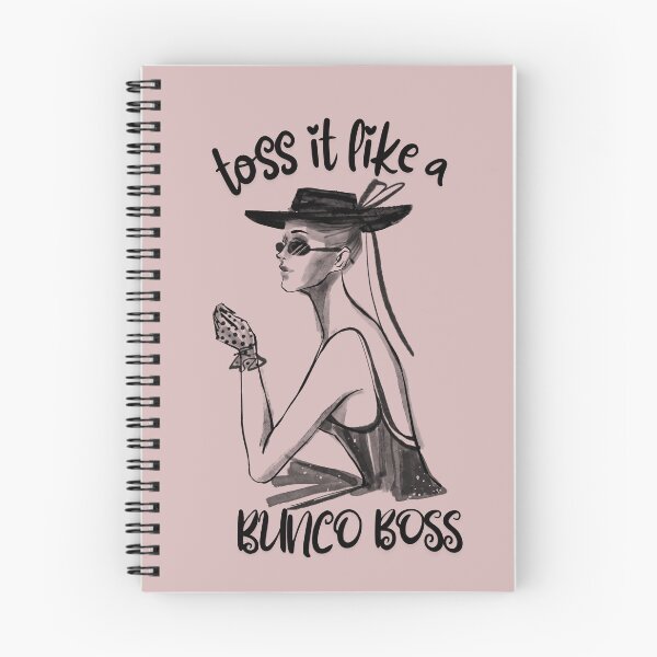 Item preview, Toss It Like A Bunco Boss Vintage Dice Game for Women designed and sold by SunfullyYours.