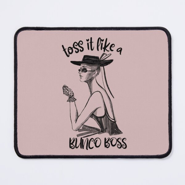 Item preview, Toss It Like A Bunco Boss Vintage Dice Game for Women designed and sold by SunfullyYours.