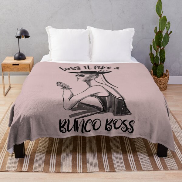 Item preview, Toss It Like A Bunco Boss Vintage Dice Game for Women designed and sold by SunfullyYours.