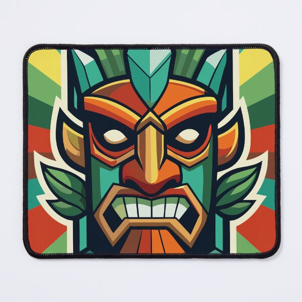 Item preview, Tiki mask designed and sold by therockstuff.