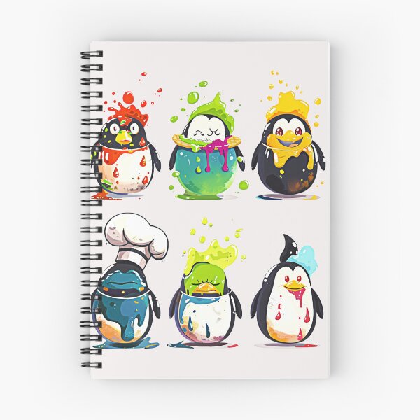 Item preview,  Whimsical Chef Penguins – Fun and Colorful Culinary T-Shirt designed and sold by Mrrjgraphic.