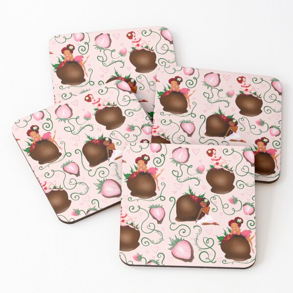 Item preview, Pin Up Chocolate Strawberry designed and sold by Hallie Odom.