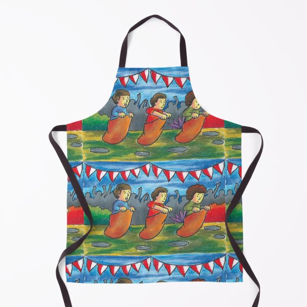 Item preview, Sack racing activities in the village designed and sold by KARYAOKE.