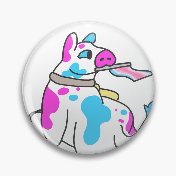 Item preview, Transfem pride cow designed and sold by catfishsailor.