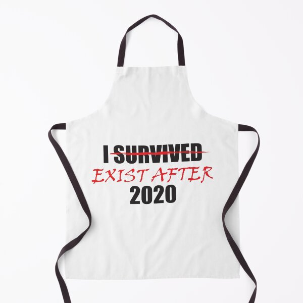Item preview, I Survived 2020 With Survived Crossed Out And Exist After Written In Place Dark Humor 2020 Joke designed and sold by TheRainFamily.