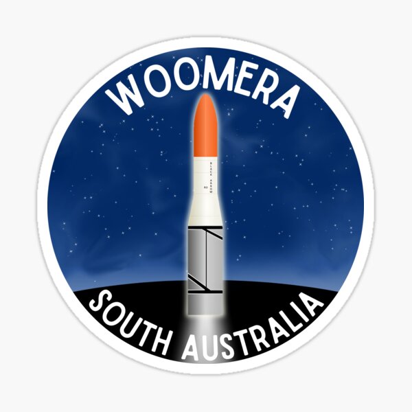 Artikel-Vorschau von Woomera 1, designt und verkauft von Top End Stickers.