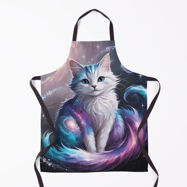 Item preview, cat with blue eyes and a galaxy designed and sold by kloster2000.