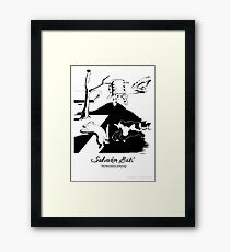 #meowdernart - Salvador Gatí Framed Print