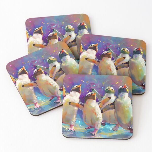 Item preview, Happy Penguins Celebration Dance designed and sold by imaginefountain.