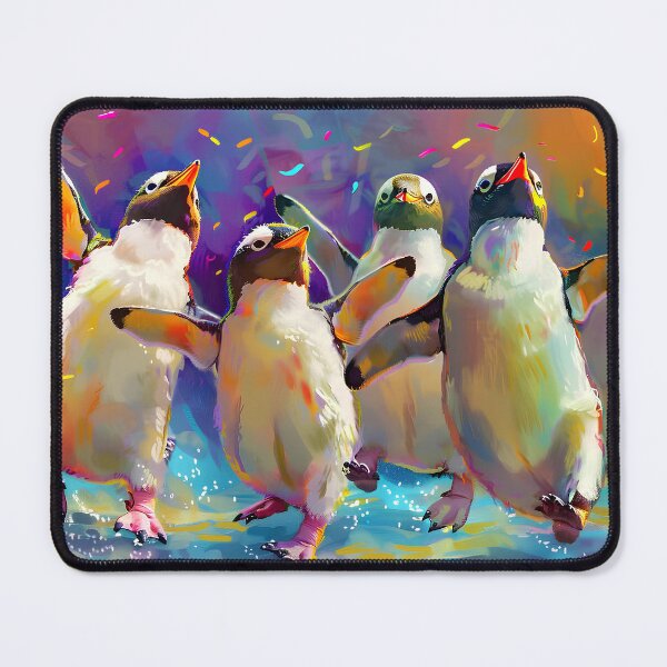 Item preview, Happy Penguins Celebration Dance designed and sold by imaginefountain.