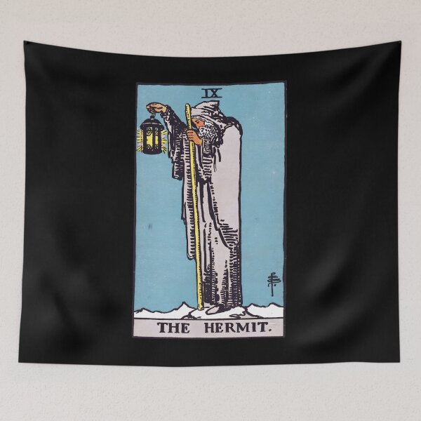 Item preview, 257 Tarot The Hermit Card	 designed and sold by BarbaraLFalo.