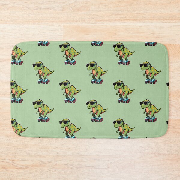 Item preview, T-Rex on Wheels: Quad Roller Skating Dinosaur Design designed and sold by collectees1.