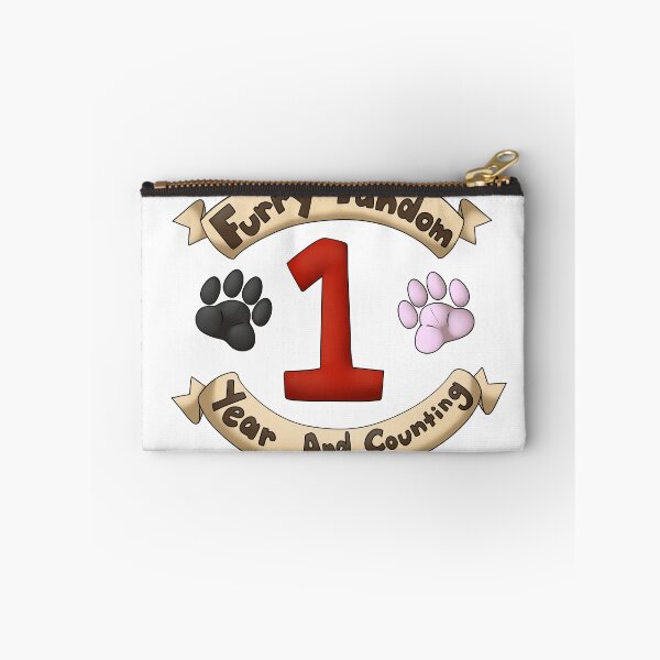 Item preview, 1 Year in the Furry Fandom designed and sold by BFKArt.