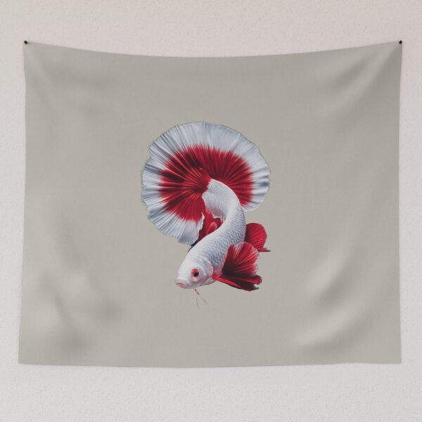 Item preview, Red Beta Fish designed and sold by AldeaPod.