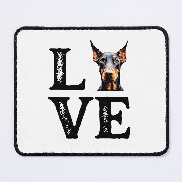 Item preview, Doberman Pinscher LOVE designed and sold by Fredster1966.