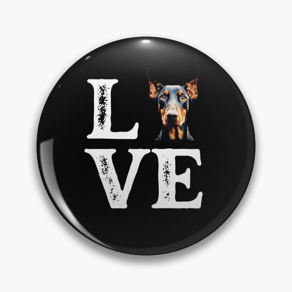 Item preview, Doberman Pinscher LOVE designed and sold by Fredster1966.