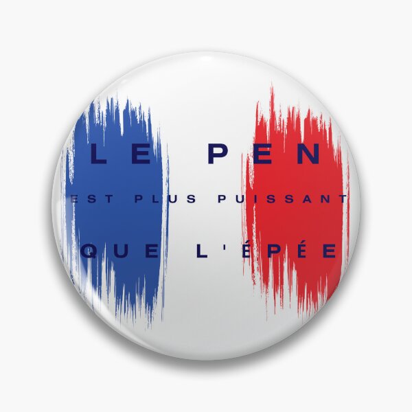 Item preview, Marine Le Pen est plus puissant que l'épée designed and sold by YogaZesty.
