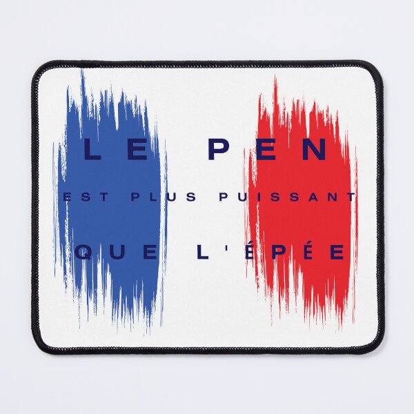 Item preview, Marine Le Pen est plus puissant que l'épée designed and sold by YogaZesty.
