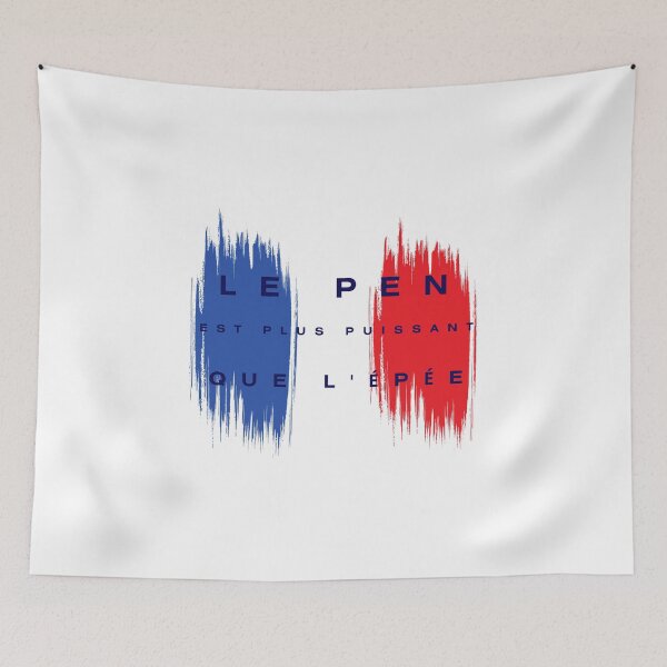 Item preview, Marine Le Pen est plus puissant que l'épée designed and sold by YogaZesty.