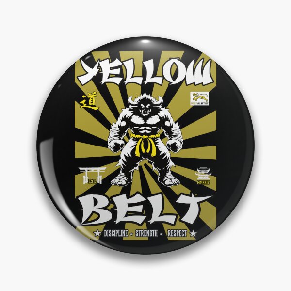 Item preview, Yellow Belt - The next step in martial arts designed and sold by RetroMaritalArt.
