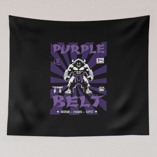 Item preview, Purple Belt - The advanced path in martial arts designed and sold by RetroMaritalArt.